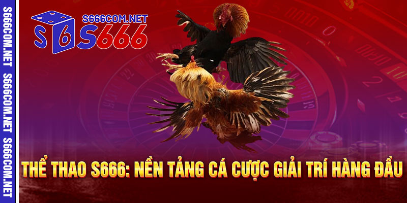 Đá Gà S666: Nền Tảng Đá Gà Trực Tuyến Hàng Đầu